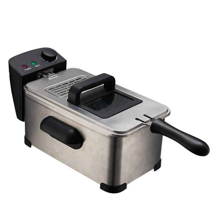 Industrial Deep Fryer Electric Countertop Deep Fryer Homeuse 3L Deep Fryer