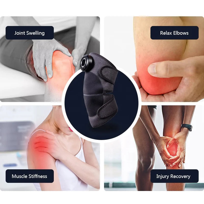 Best Seller Products 2024 Electric Heating Knee Massager Knee Shoulder Elbow 3 in 1 Pain Relief Knee Massager Machine