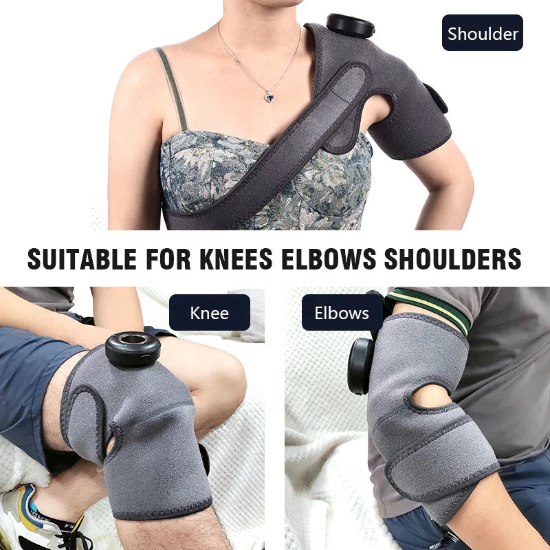 Best Seller Products 2024 Electric Heating Knee Massager Knee Shoulder Elbow 3 in 1 Pain Relief Knee Massager Machine