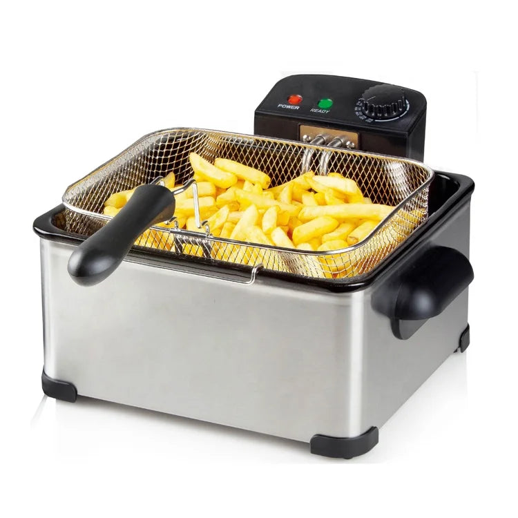 Industrial Deep Fryer Electric Countertop Deep Fryer Homeuse 3L Deep Fryer