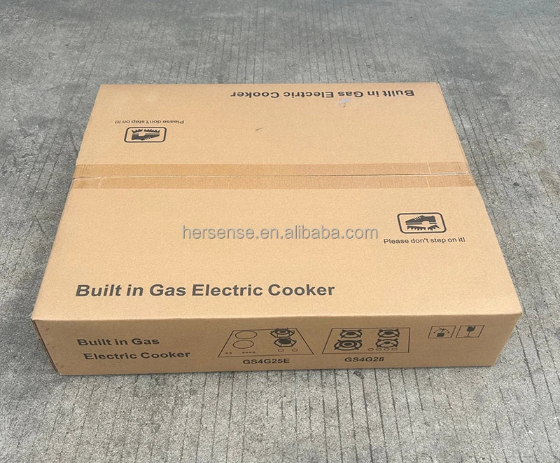 OEM Cooking Appliance Countertop Built in 2 Gas Burner 2 Electric Burner Electric and Gas Cooker Stove